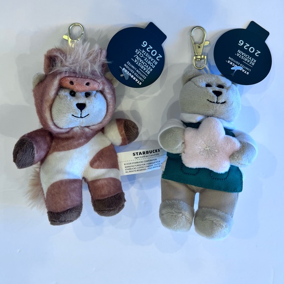 Starbucks Bearista 255th & 258th 2026
Limited Editions Keychains Bundle NWT - Picture 7 of 16